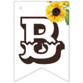 Tournesol de vache Baby Q Barbecue Drapeaux à soud (Deuxième drapeau)