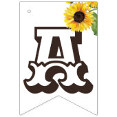 Tournesol de vache Baby Q Barbecue Drapeaux à soud (Troisième drapeau)