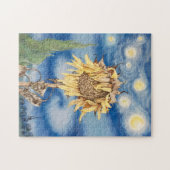 Tournesol de Vincent en puzzle (Horizontal)