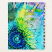 Tournesol d'encre de néon personnalisé (Dos)