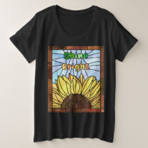 Tournesol En Verre Trait Brillant