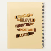 Tournesol Enseignant Poster de animal Honeypeb Pla (Dos)