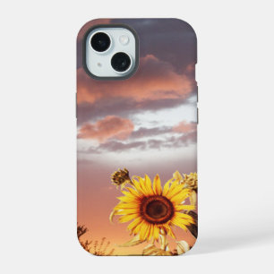 TOURNESOL ET COUCHER DE SOLEIL D'ÉTÉ