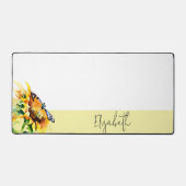 Tournesol et papillon personnalisés (Recto)