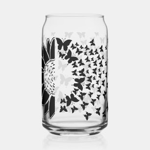 Tournesol et papillons