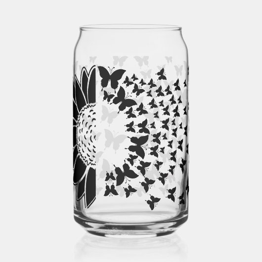 Tournesol et papillons (Gauche)