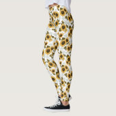 Tournesol Été Floral Pattern Leggings (Gauche)