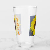 Tournesol Fleur de fond verre de bière (Droite)