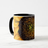 Tournesol Fleur Jaune Art Floral Mug Cup (Devant gauche)