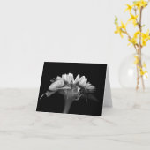 Tournesol floral d'argent de carte de note (Fleur jaune)