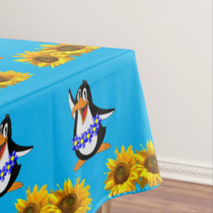 Tournesol Floral Pingouin Nappe