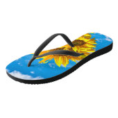 Tournesol floral tongs (Incliné)