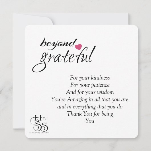 Tournesol Force Cartes de remerciements (Dos)