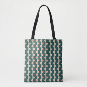 Tournesol & Grandes Sac fourre-tout Floral vert