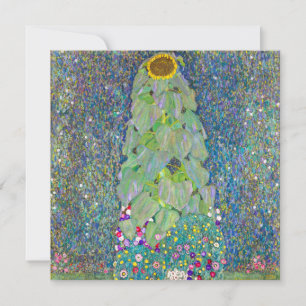 Tournesol   Gustav Klimt   Carte
