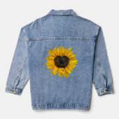 Tournesol jaune avec coccinelle (Verso)