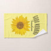 Tournesol Jaune Bon Matin Soleil (Serviette à main)