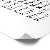 Tournesol Jaune moderne, tableau de sièges 9 table (Coin)