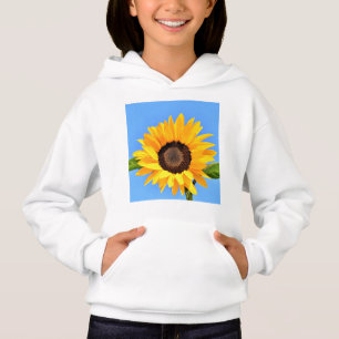 Tournesol jaune sur le Sweat - shirt à capuche Cie