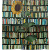 Tournesol Livres Douche Rideau (Devant)