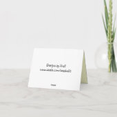 Tournesol Merci (Dos)