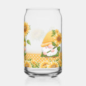 Tournesol mignon Gnome Jaune (Verso)