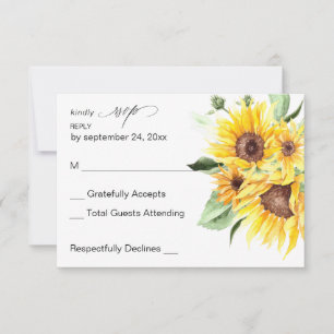 Tournesol MOD Floral no Repas RSVP