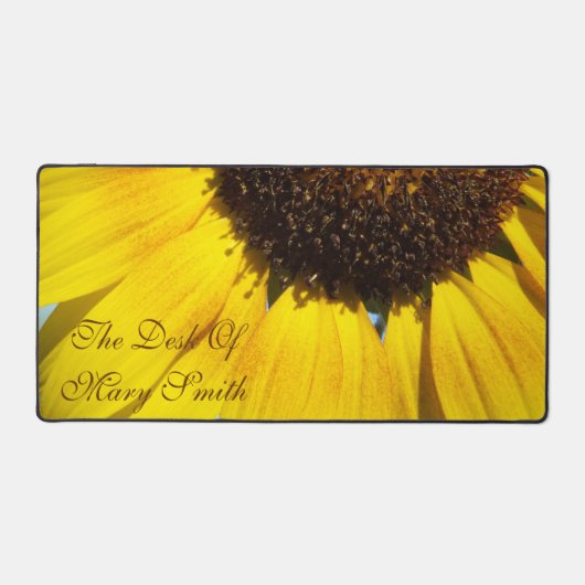 Tournesol mousepad *personnaliser* (Recto)