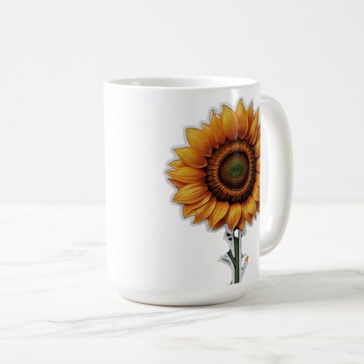 Tournesol | Mug classique (Devant droit)