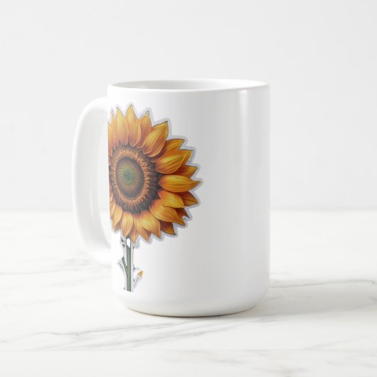 Tournesol | Mug classique (Devant gauche)