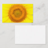 Tournesol Océanie, 3,54" x 2,165" carte de visite (Devant / Derrière)