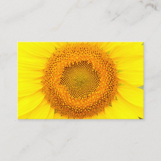 Tournesol Océanie, 3,54" x 2,165" carte de visite (Devant)