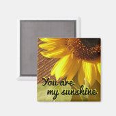 Tournesol Photo Vous Êtes Mon Aimant Sunshine (Recto/Verso)