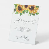 Tournesol Placer Une Bague Sur Son Panneau (Recto)