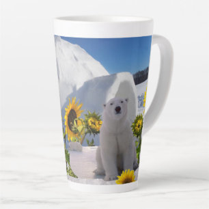Tournesol Polaire Ours Latte Mug