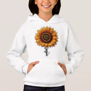 Tournesol   Pull à capuche pour filles