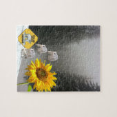 Tournesol Puzzles Ours Polaire Floral (Horizontal)
