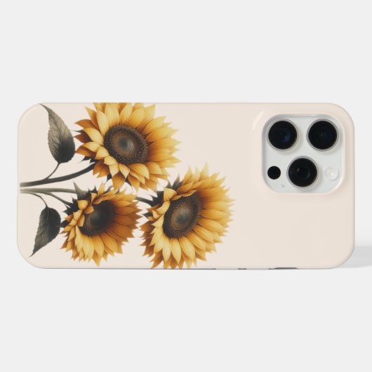 Tournesol rayonnant (Verso Horizontal)