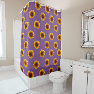 Tournesol rideau de douche