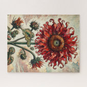 Tournesol rouge 500 Piece Puzzle (Horizontal)