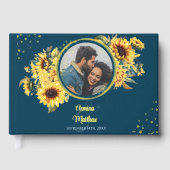 Tournesol Russe Marine Bleu Photo Or (Recto)