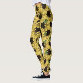 Tournesol rustique partout sur des Leggings design (Gauche)