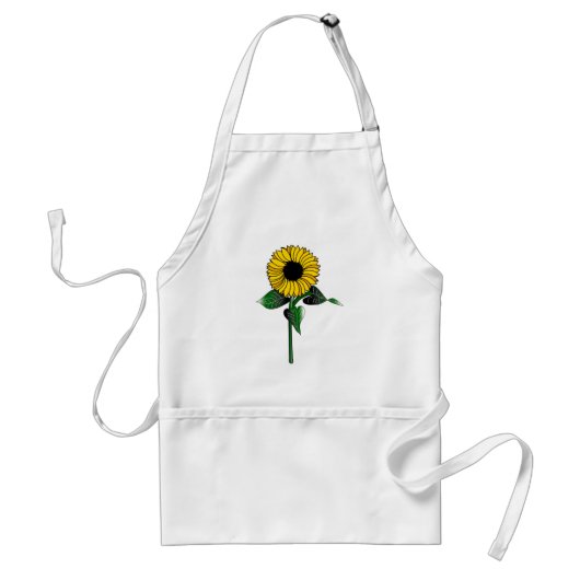 Tournesol sur le tablier (Devant)