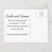 Tournesol sur Orange Mariage d'été Faire-part (Dos)