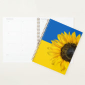 Tournesol ukrainien au drapeau (Devant avec enveloppe)