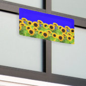 Tournesol Ukrainien Drapeau Couleurs Bannière Supp (Bâtiment extérieur)