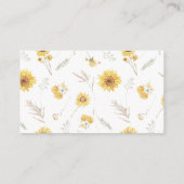 Tournesol Veuillez Apporter Une Carte De Boîtier D (Dos)