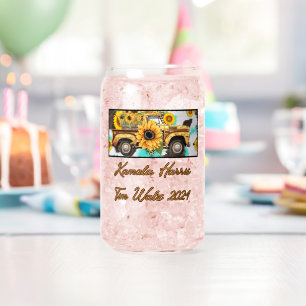 Tournesol vintage et Camion. Harris-Walz 2024