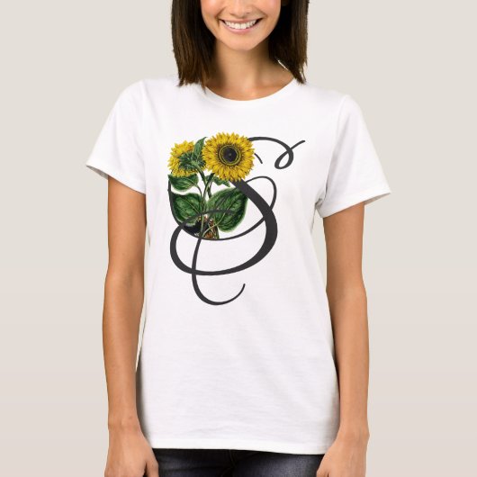 Tournesol Vintage S T-shirt initial (Devant)