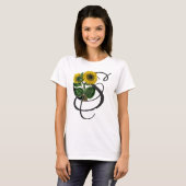 Tournesol Vintage S T-shirt initial (Devant entier)